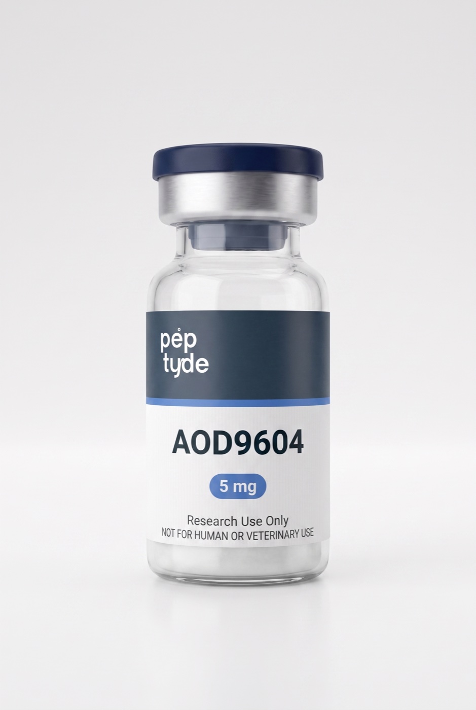AOD9604 vial — studio