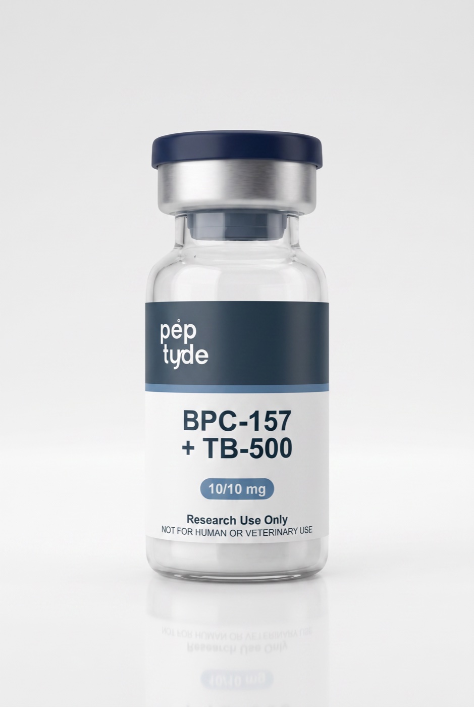BPC-157 + TB-500 vial — studio