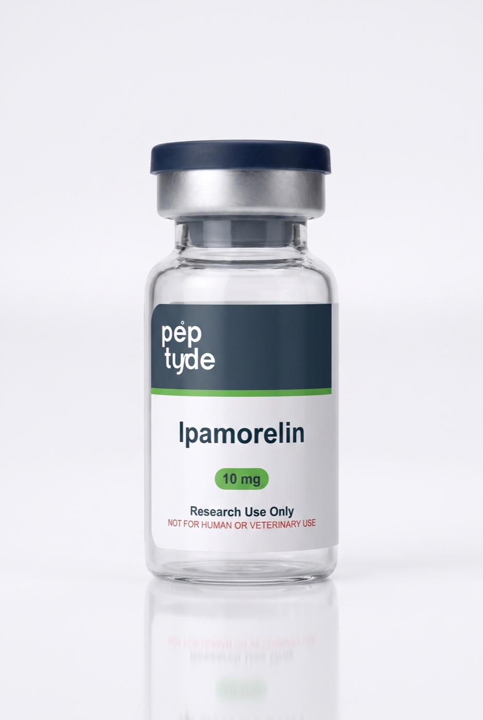 Ipamorelin vial — studio