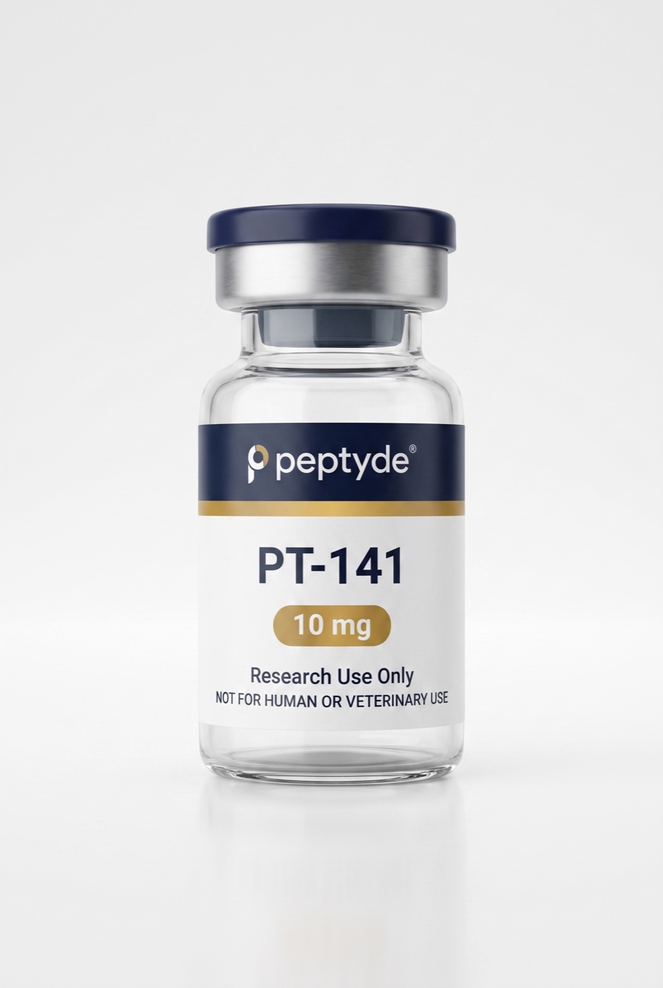 PT-141 vial — studio